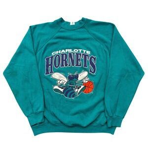 Vintage Charlotte Hornets Sweatshirt NBA Basketball Artex